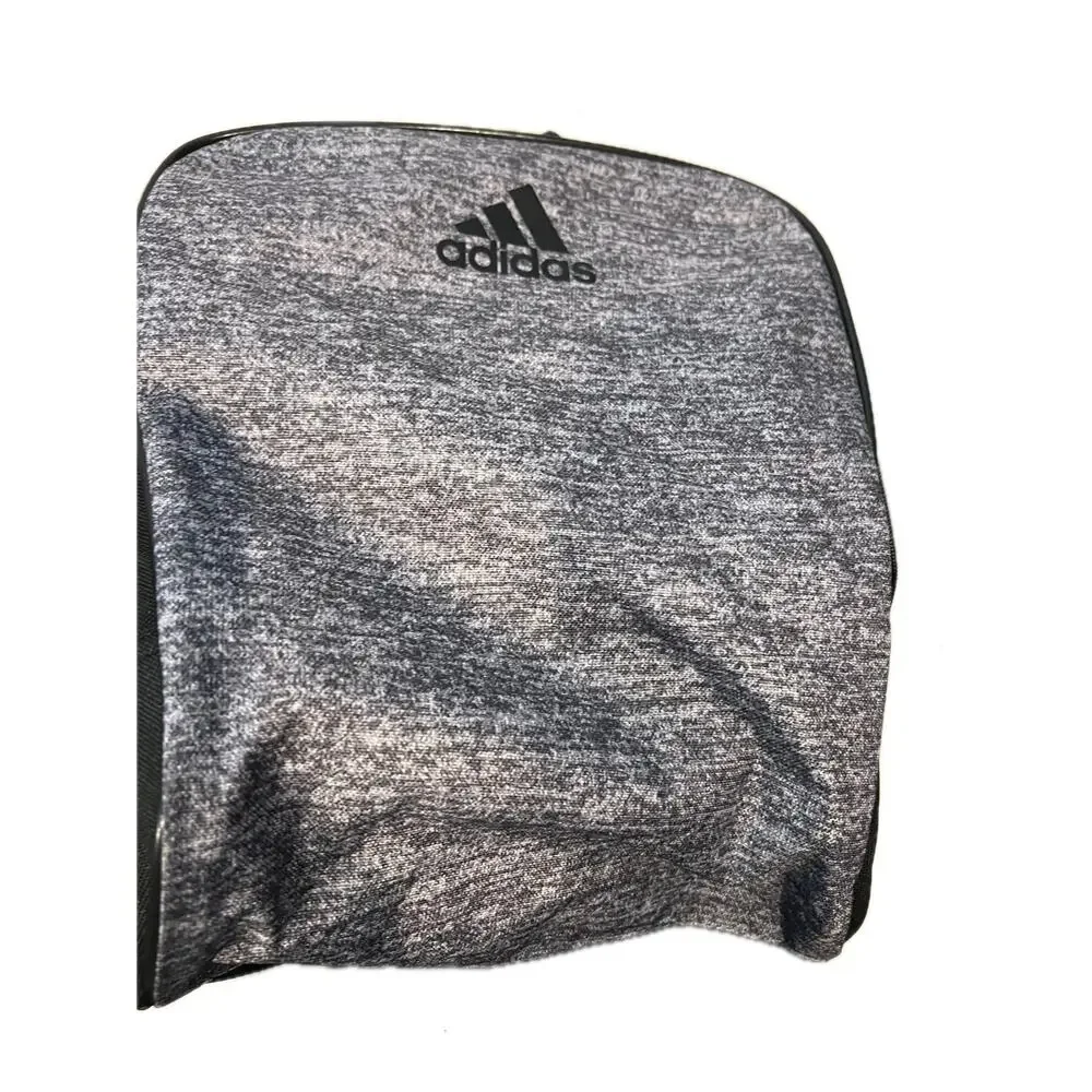 Adidas Defender Small Gray Black Gym Bag 18